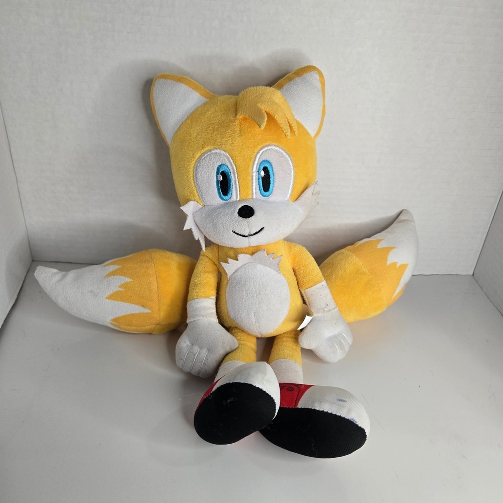 Sonic The Hedgehog 2 The Movie 13-14" Toy Factory Tails Plush 2022 Rare